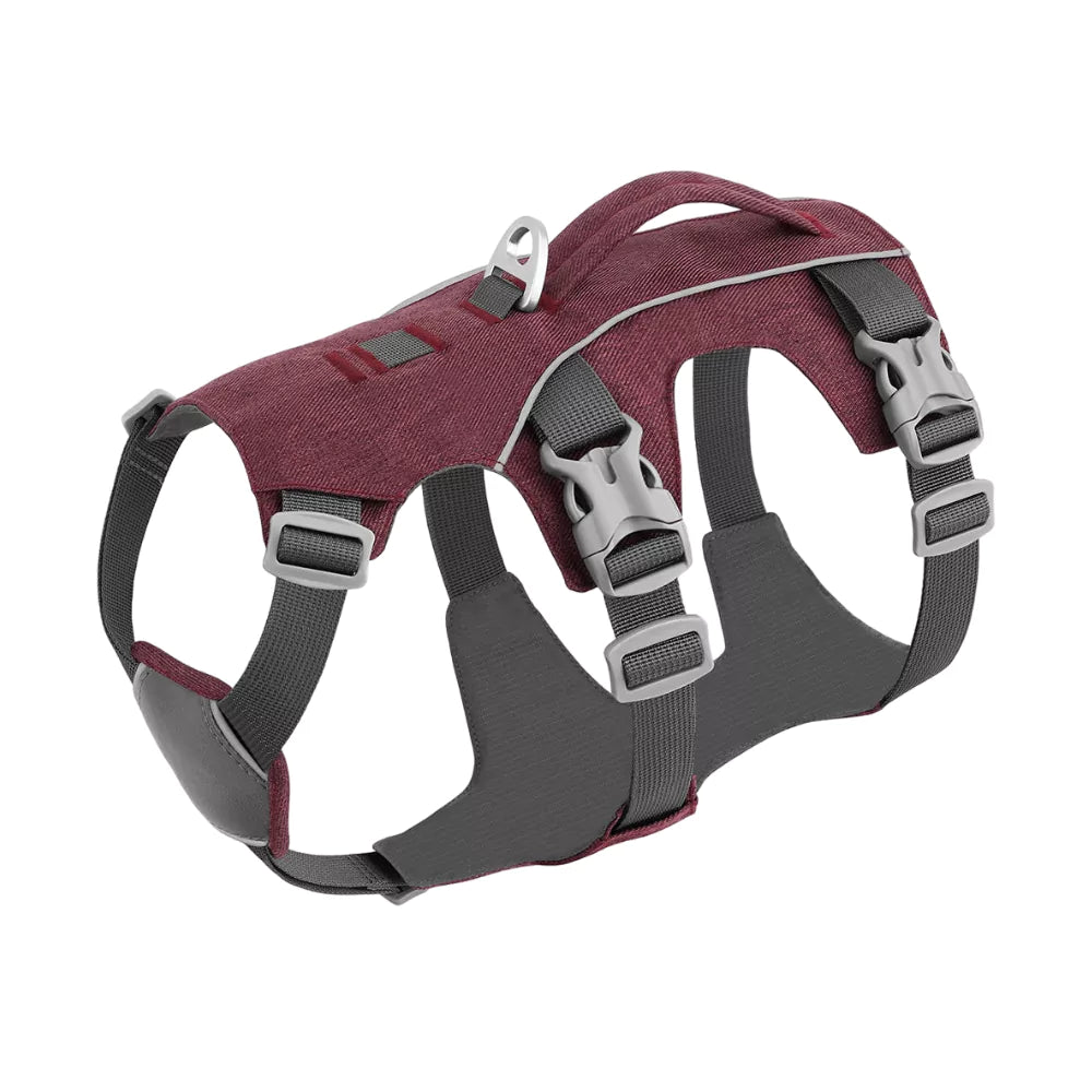 red Adventure Dog Harness Y Front Canine Culture