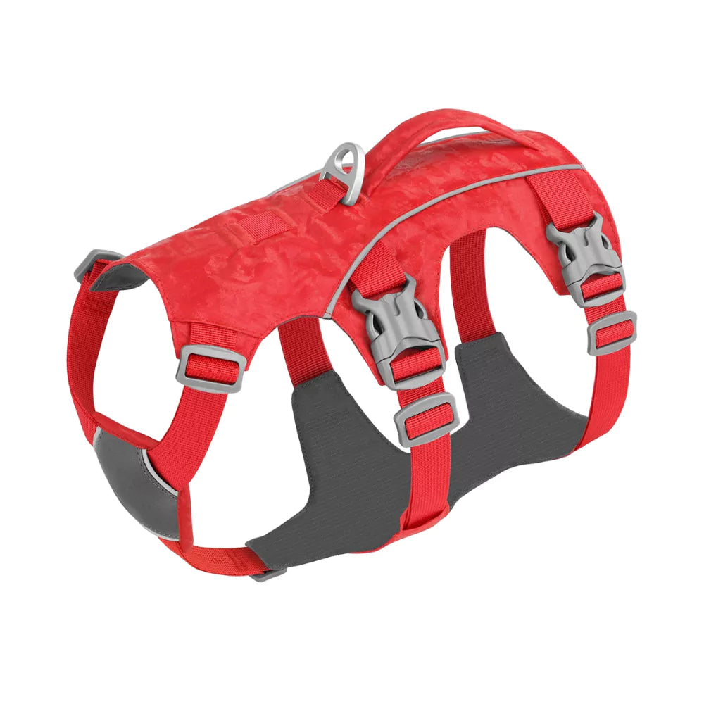 red Adventure Dog Harness Y Front Canine Culture