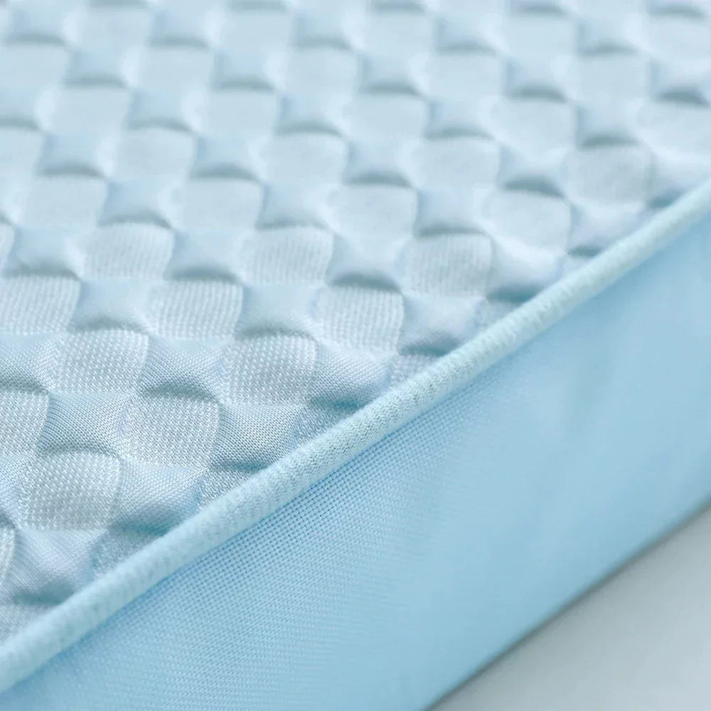 All-Season Waffle Cooling Dog Bed Canine Culture