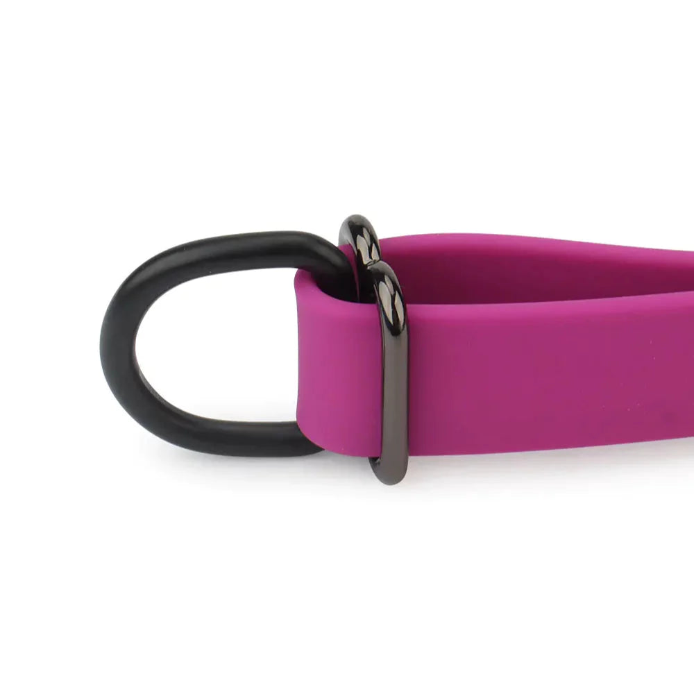 Black Riveted Double-Ended Dog Leash