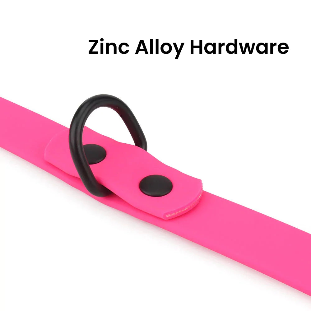 Black Riveted Double-Ended Dog Leash