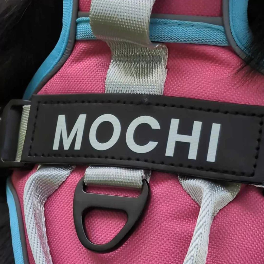 pink CANINE CULTURE CUSTOM DOG HARNESS
