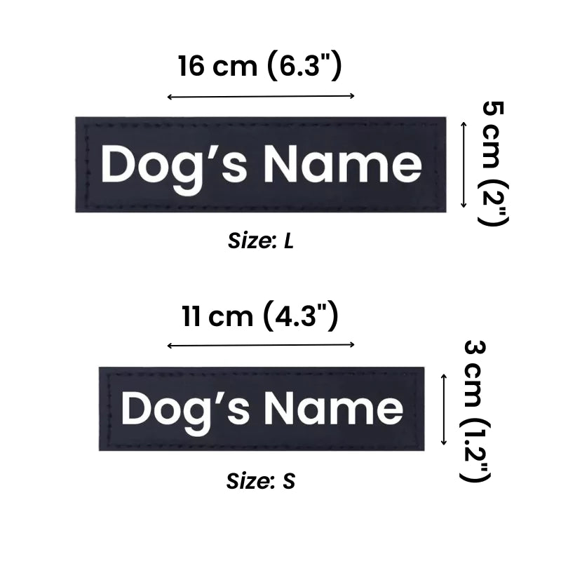 Custom Name Harness Patch | Velcro