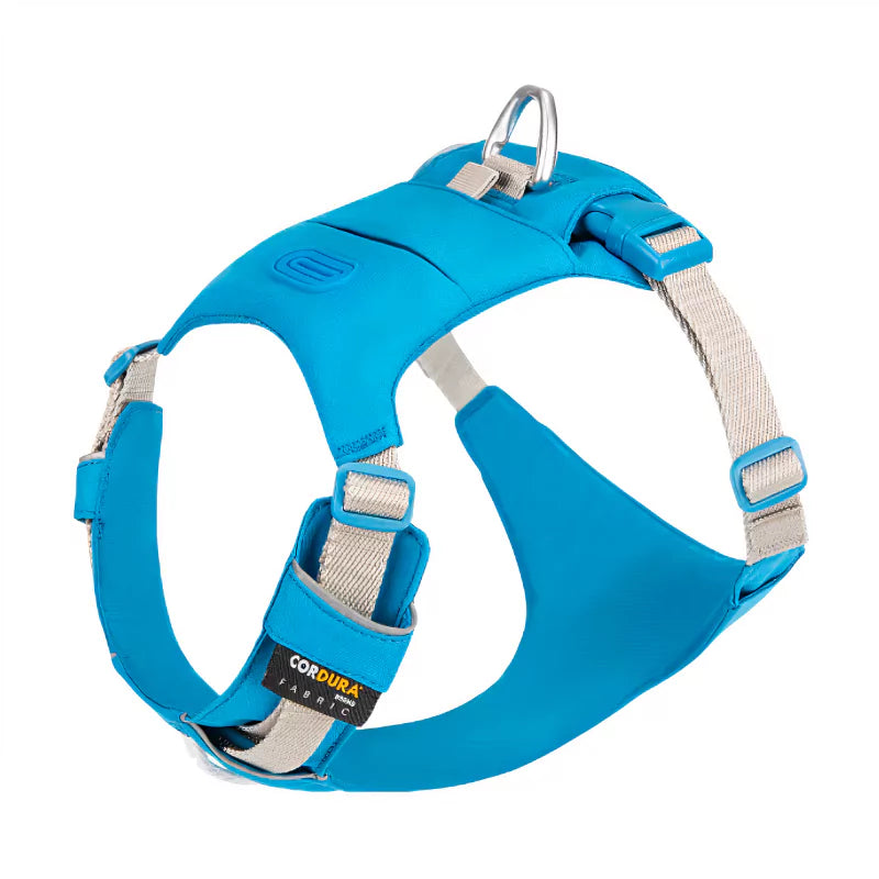 Blue Canine Culture Cordura Exploration Dog Harness Pocket Storage Bag Dispenser Front Clip