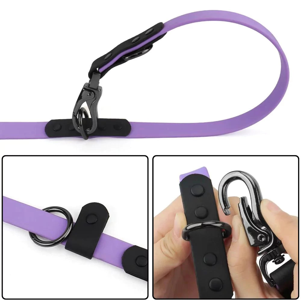 canine culture dog leash dog lead double ended two clips