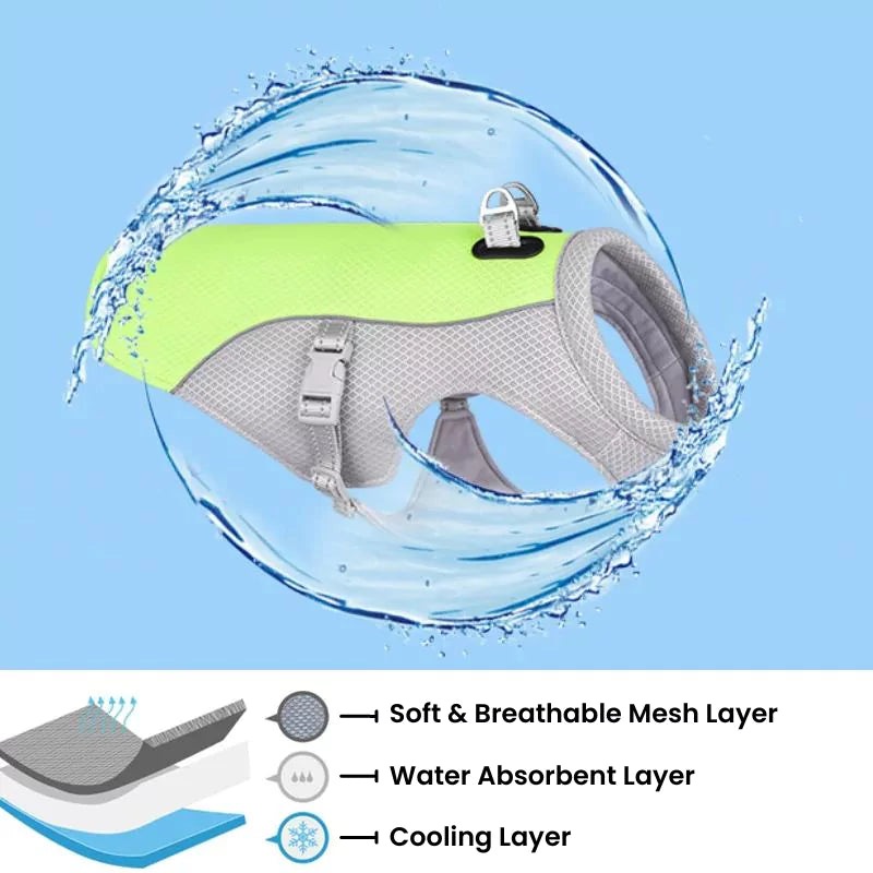 Cooling Dog Vest | Water Absorbent
