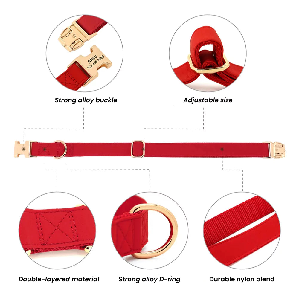 Custom Belgravia Dog Gear Set Harness Collar Leash Canine Culture