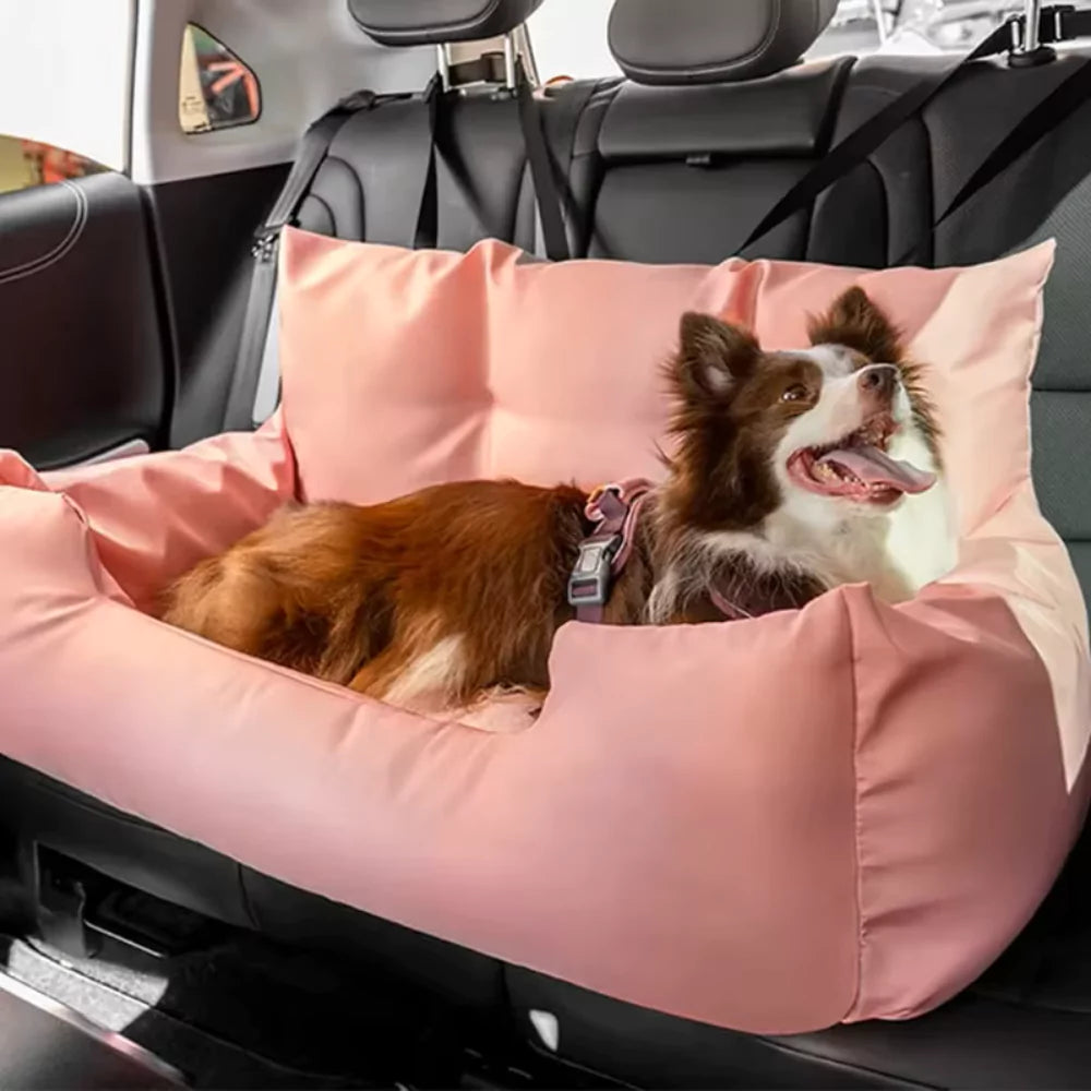 Large Full Cushioned Car Seat Cover | Dog Carrier Waterproof Travel Pet Canine Culture