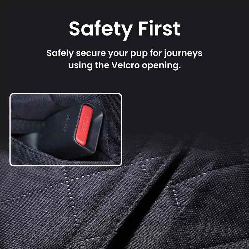 Canine Black Premium Car Seat Cover | Waterproof