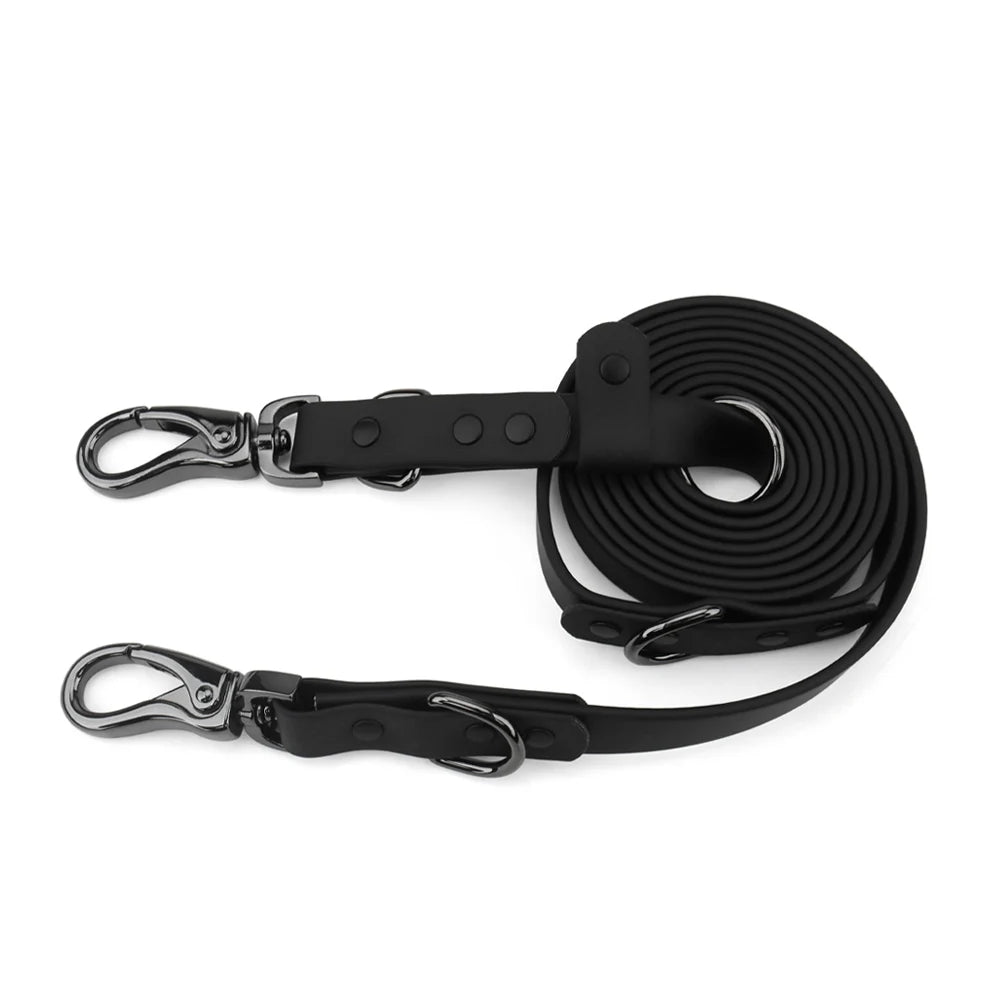 canine culture dog leash dog lead double ended two clips