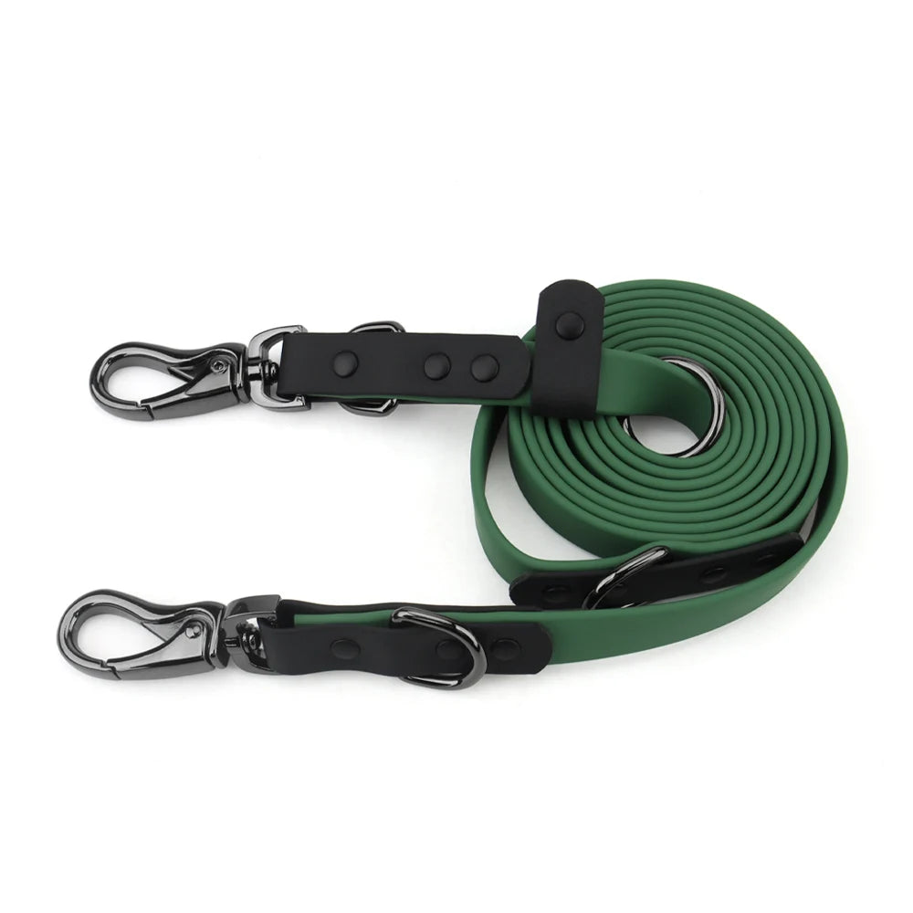 canine culture dog leash dog lead double ended two clips
