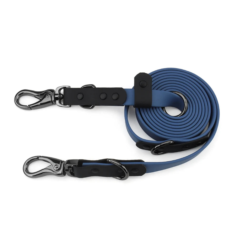 canine culture dog leash dog lead double ended two clips