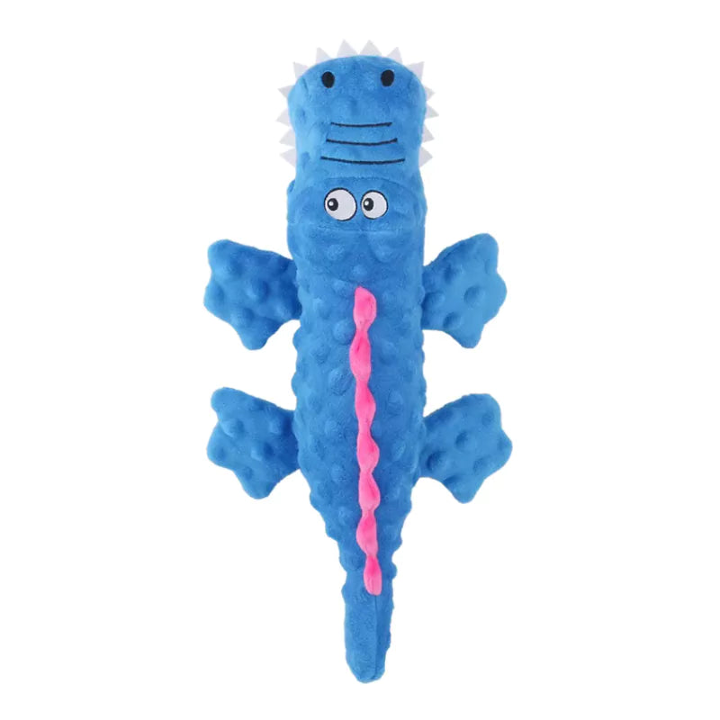 Crocodile Squeak Dog Toy Canine Culture Bite-Resistant
