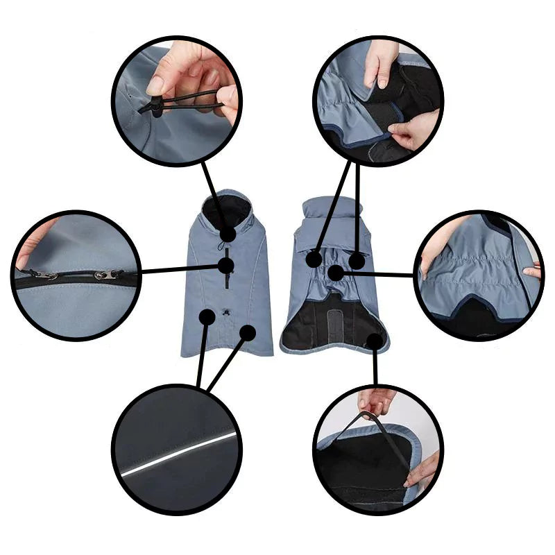 Waterproof Ultra-Flex Dog Coat