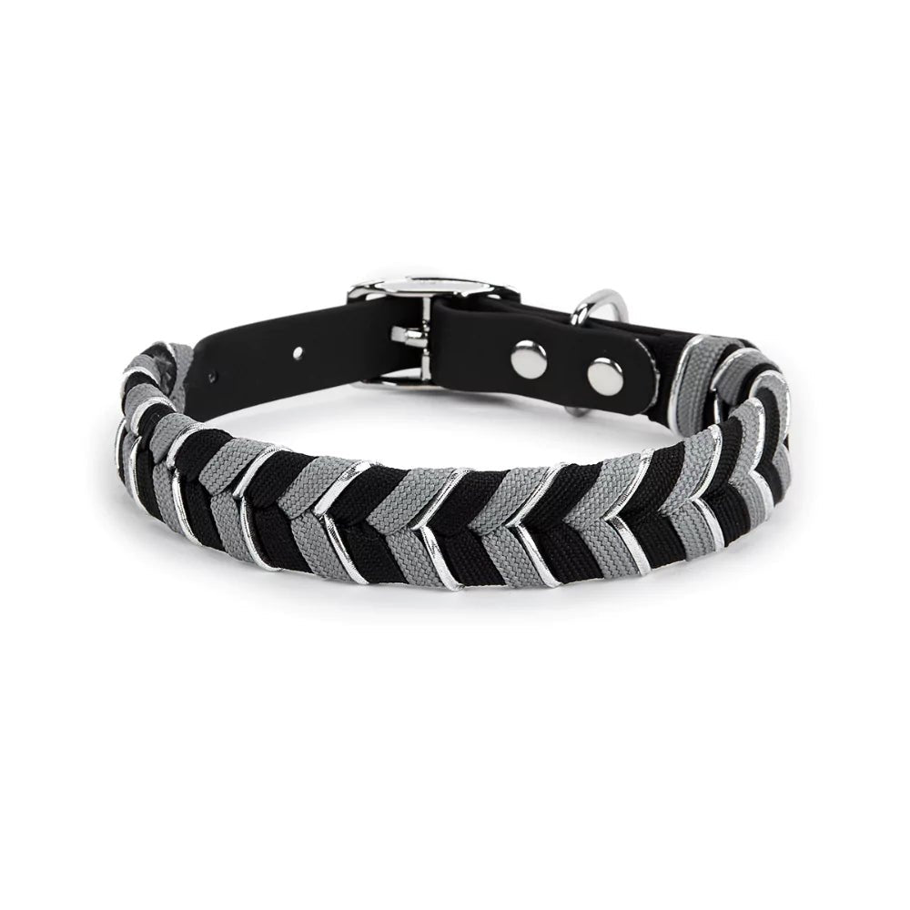 Black Majesty Dog Collar & Leash Set - Canine Culture