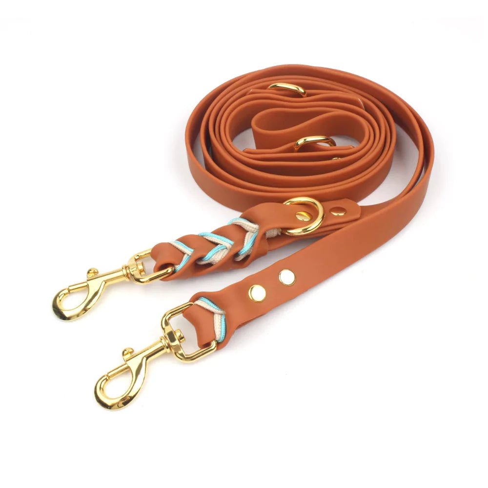 Brown Majesty Dog Collar & Leash Set - Canine Culture