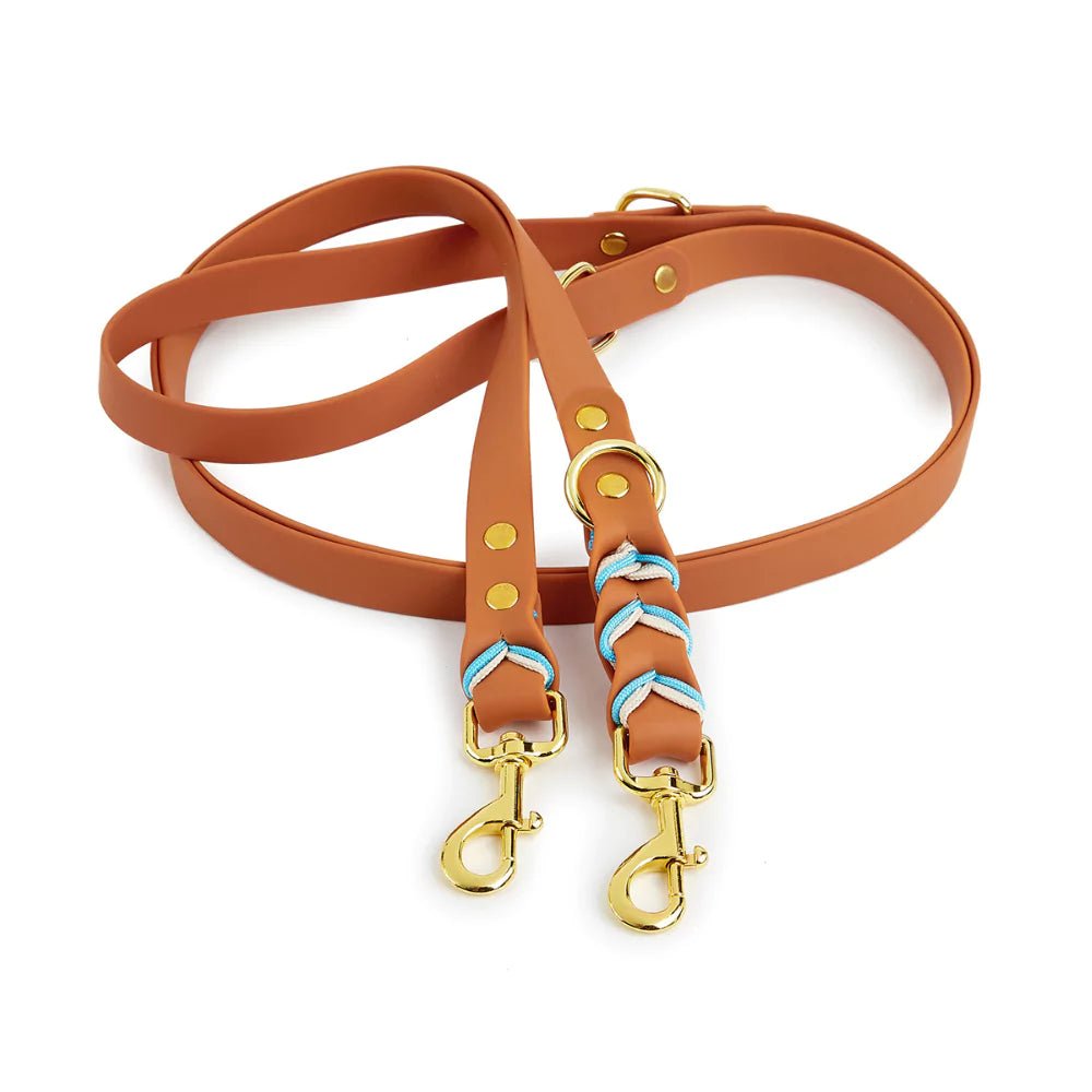 Brown Majesty Dog Collar & Leash Set - Canine Culture