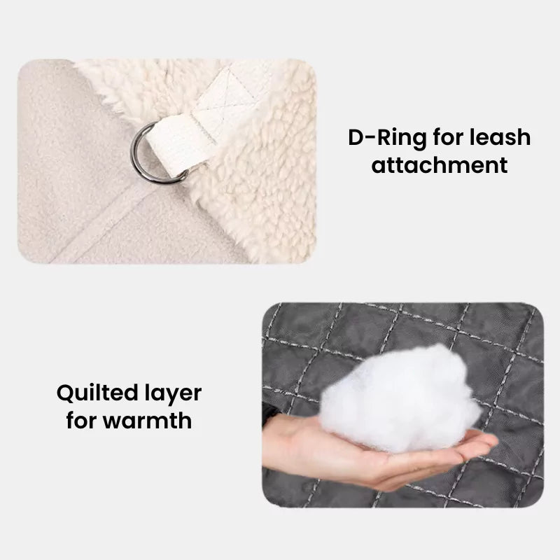 Brown Sherpa Dog Fleece - Canine Culture