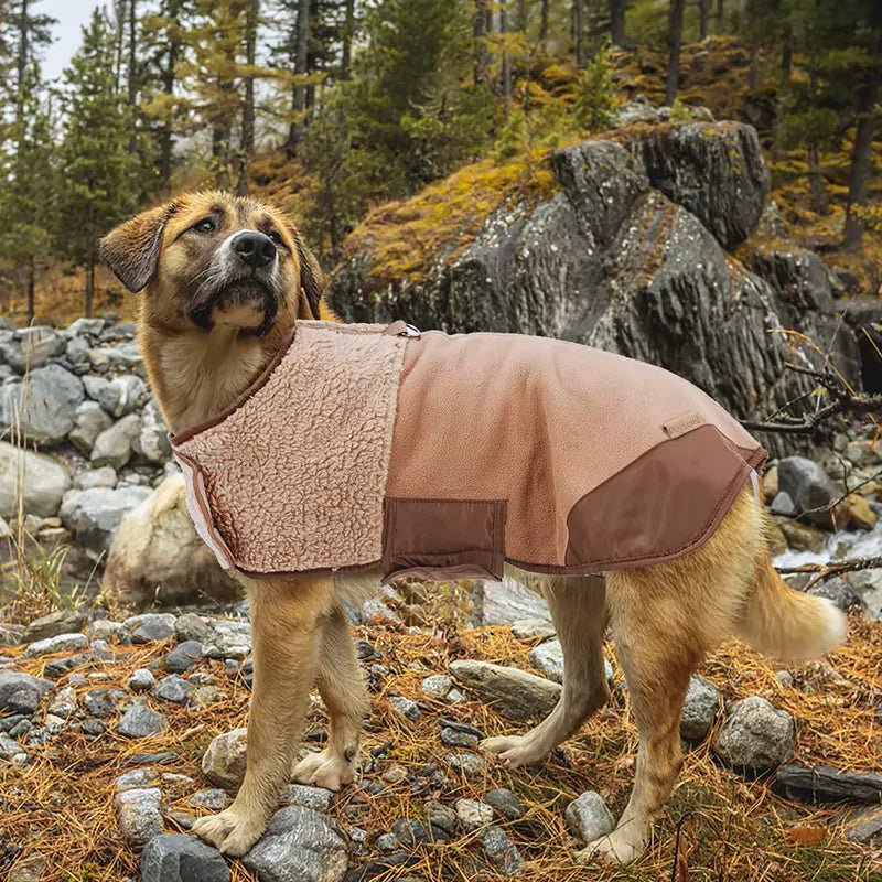Brown Sherpa Dog Fleece - Canine Culture