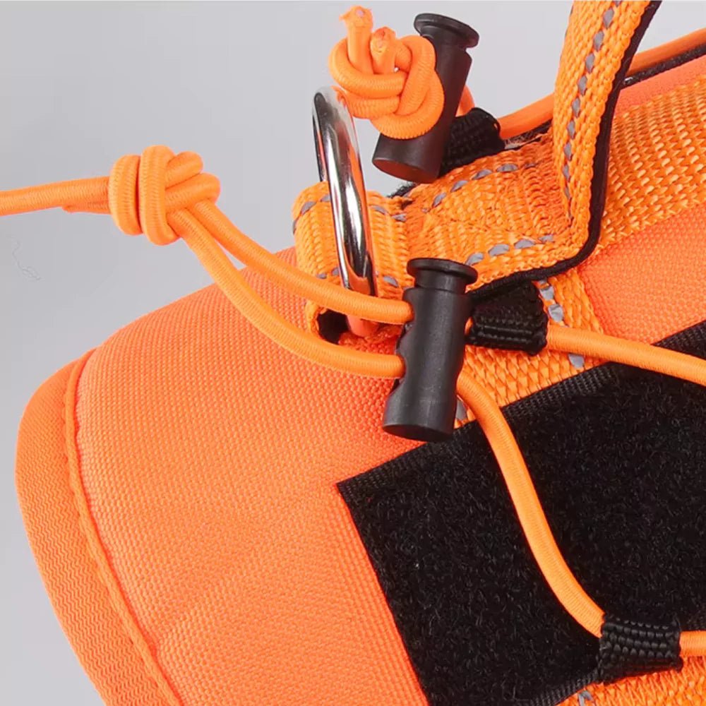 Brown Tactical Velcro Dog Harness - Canine Culture