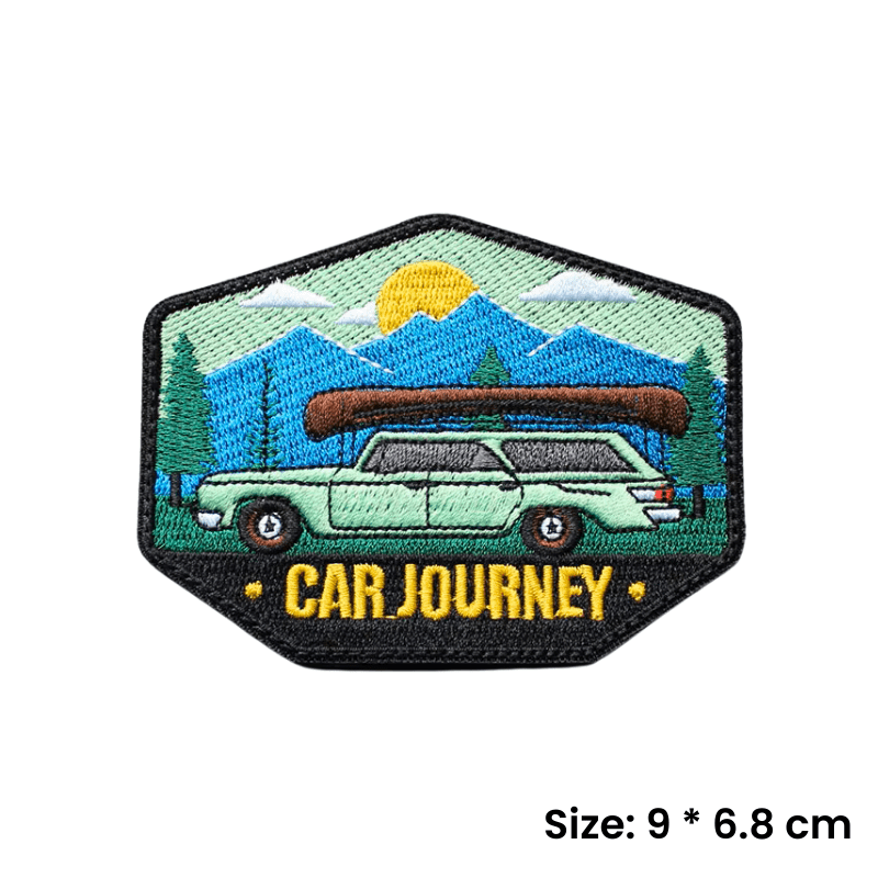 Car Journey | Velcro Dog Harness Patch - Canine Culture