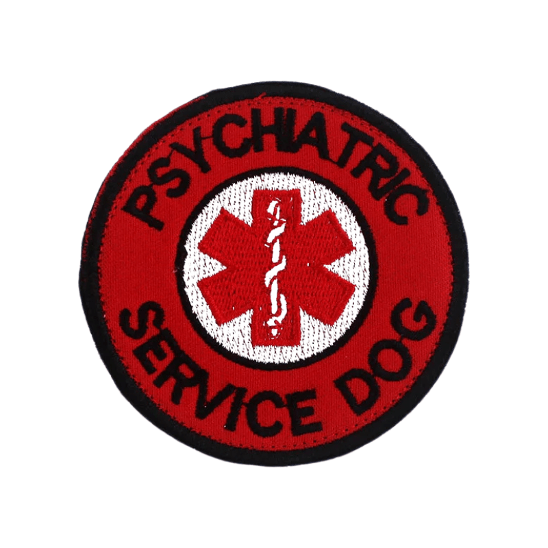 Psychiatric Service Dog | Velcro Dog Harness Patch - Canine Culture