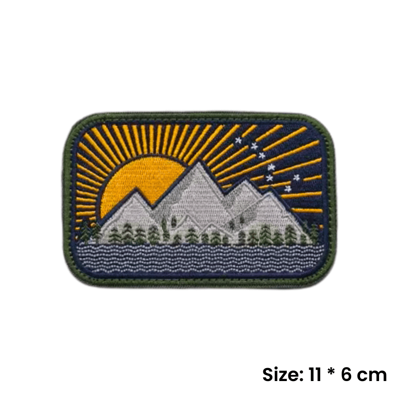 Pyramid Mountains | Velcro Dog Harness Patch - Canine Culture