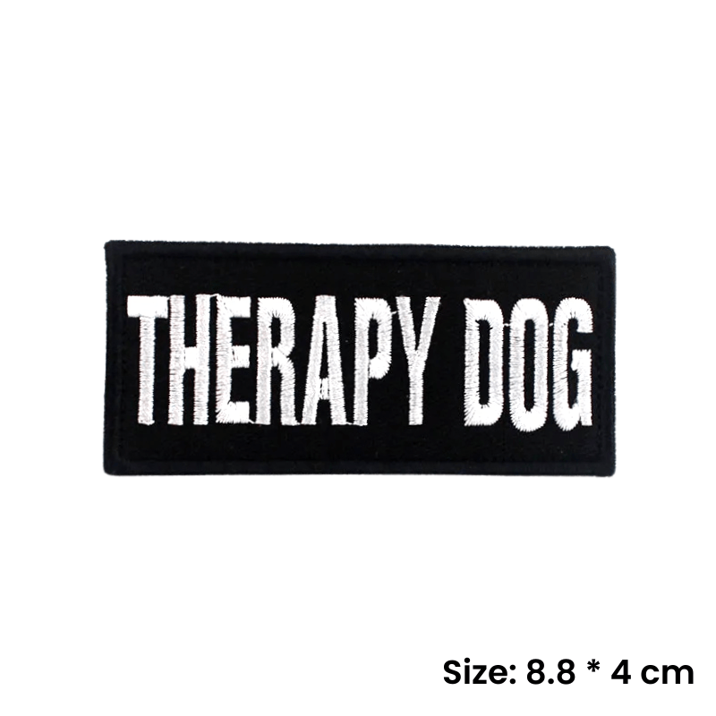 Therapy Dog | Velcro Dog Harness Patch - Canine Culture
