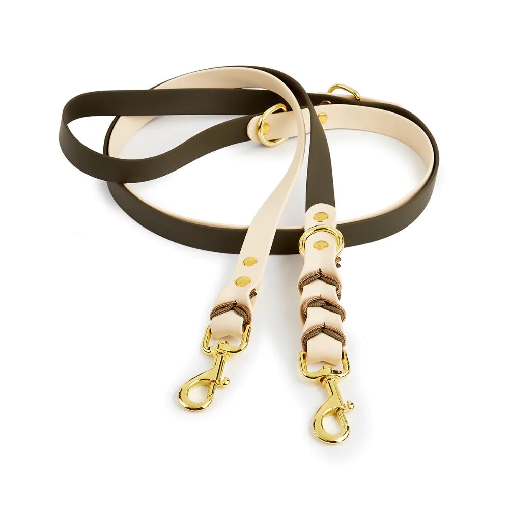 White Majesty Dog Collar & Leash Set - Canine Culture