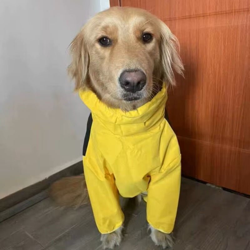 Yellow Explorer Dog Raincoat | Waterproof - Canine Culture