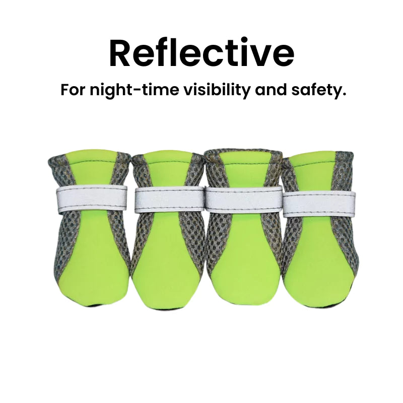 Active Mesh Dog Shoes Protective Reflective Canine Culture