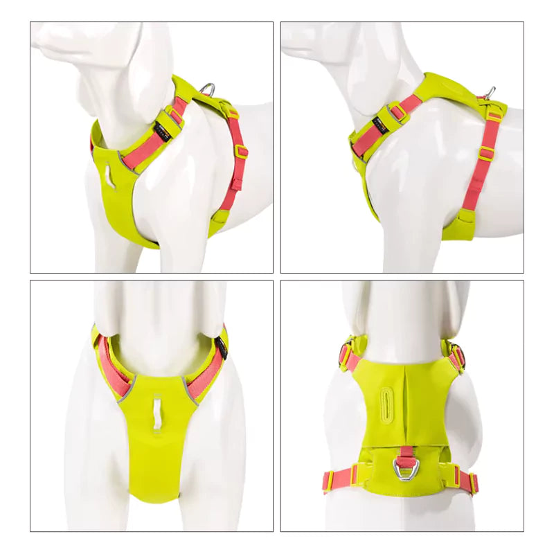 Canine Culture Cordura Exploration Dog Harness Pocket Storage Bag Dispenser Front Clip