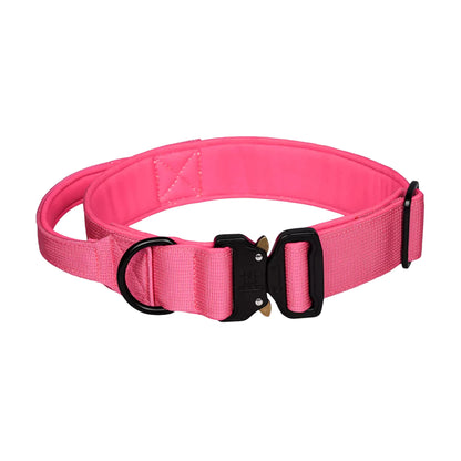 Hot Pink Dog Collar V2 Canine Culture