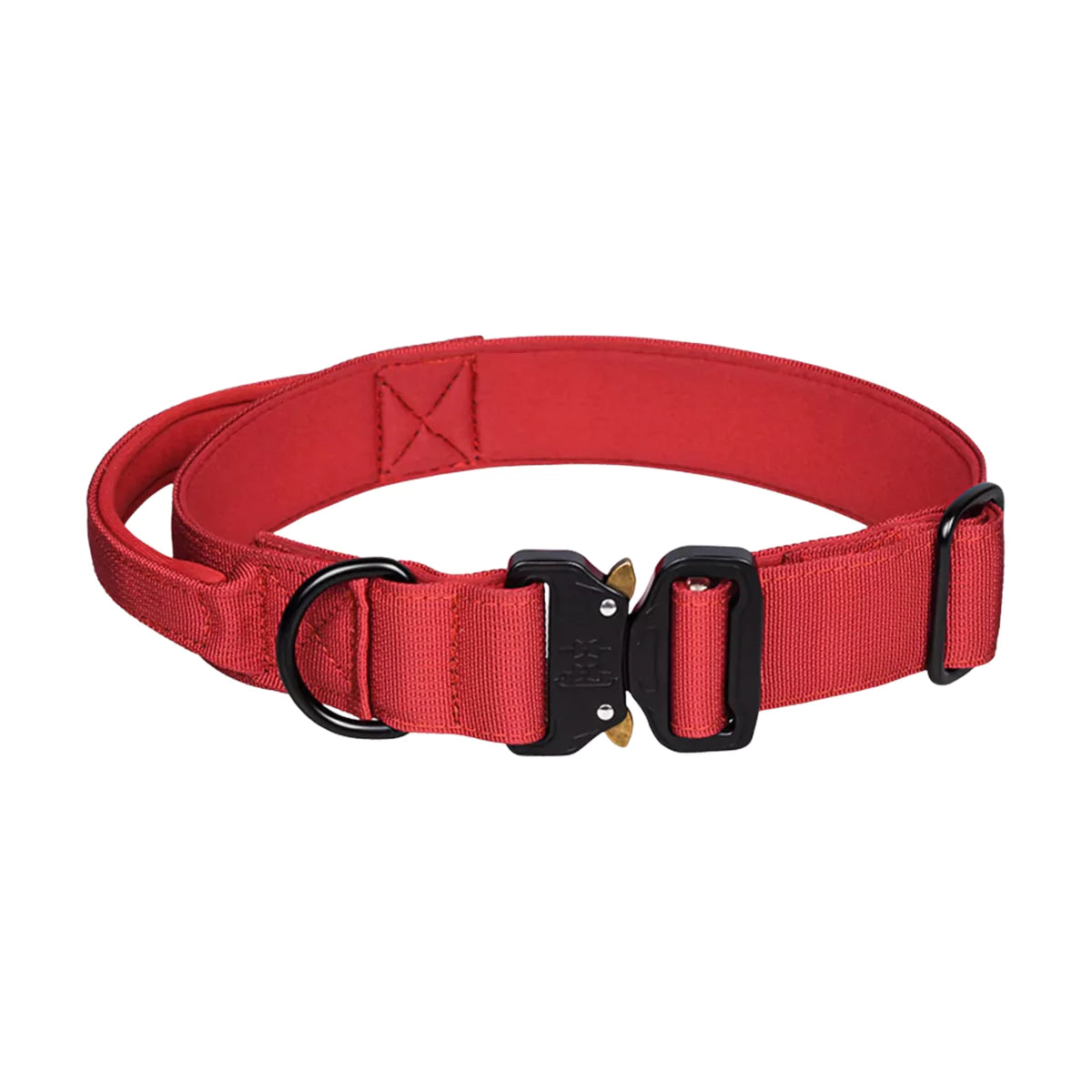 Crimson Red Canine Dog Collar V2 Canine Culture