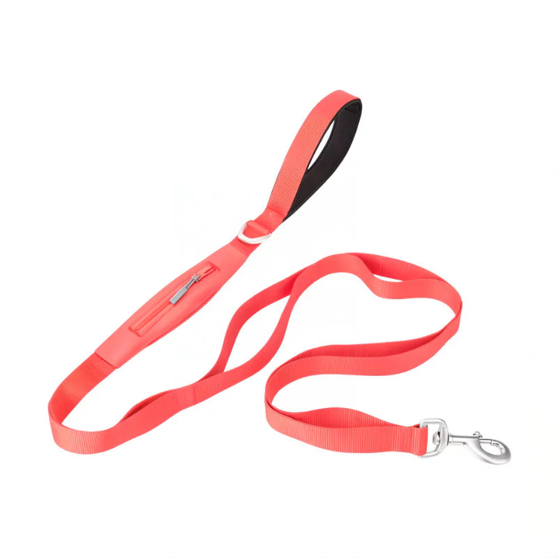 Red Cordura Dog Harness Leash Canine Culture