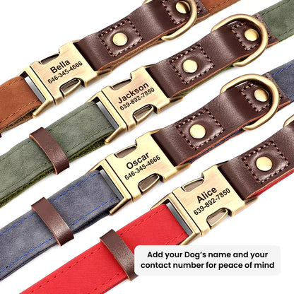 Custom Artisan Dog Collar Lead Personalised Canine Culture 