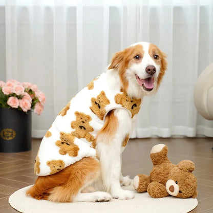 GOLD BEAR DOG FLEECE CANINE CULTURE