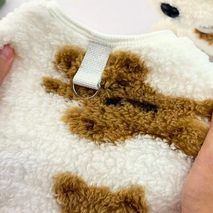 GOLD BEAR DOG FLEECE CANINE CULTURE