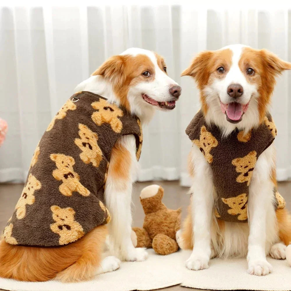 GOLD BEAR DOG FLEECE CANINE CULTURE