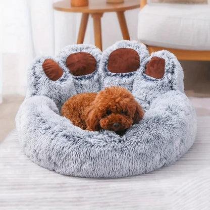 Blue grey Giant Soft Paw Dog Bed Canine Culture