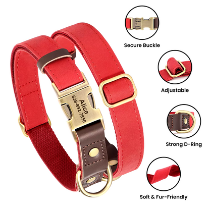 Custom ID Huntsman Dog Collar Canine Culture