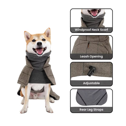 Huntsman Dog Coat Canine Culture waterproof