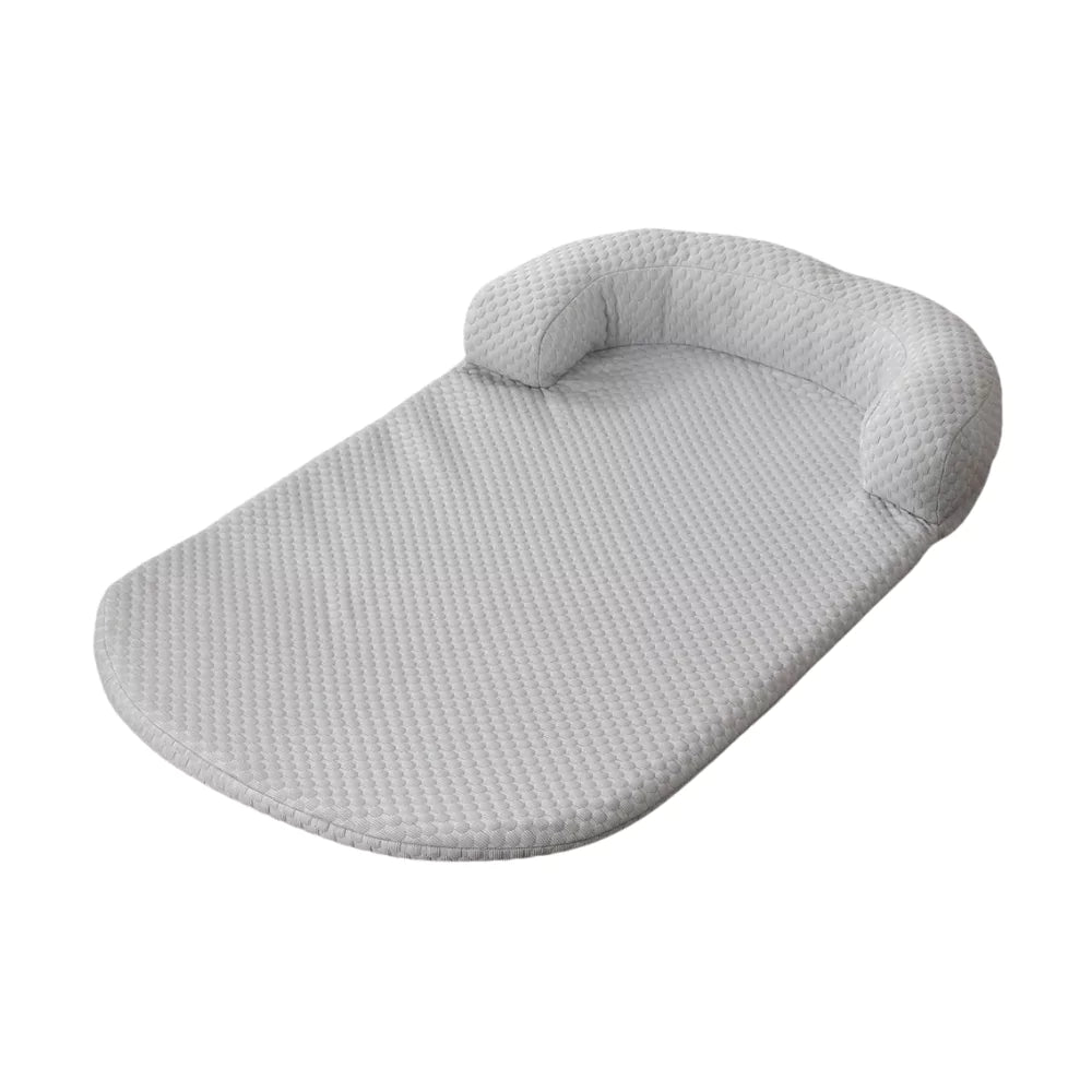 Grey Ice Silk Cooling Dog Bed Summer Canine Culture