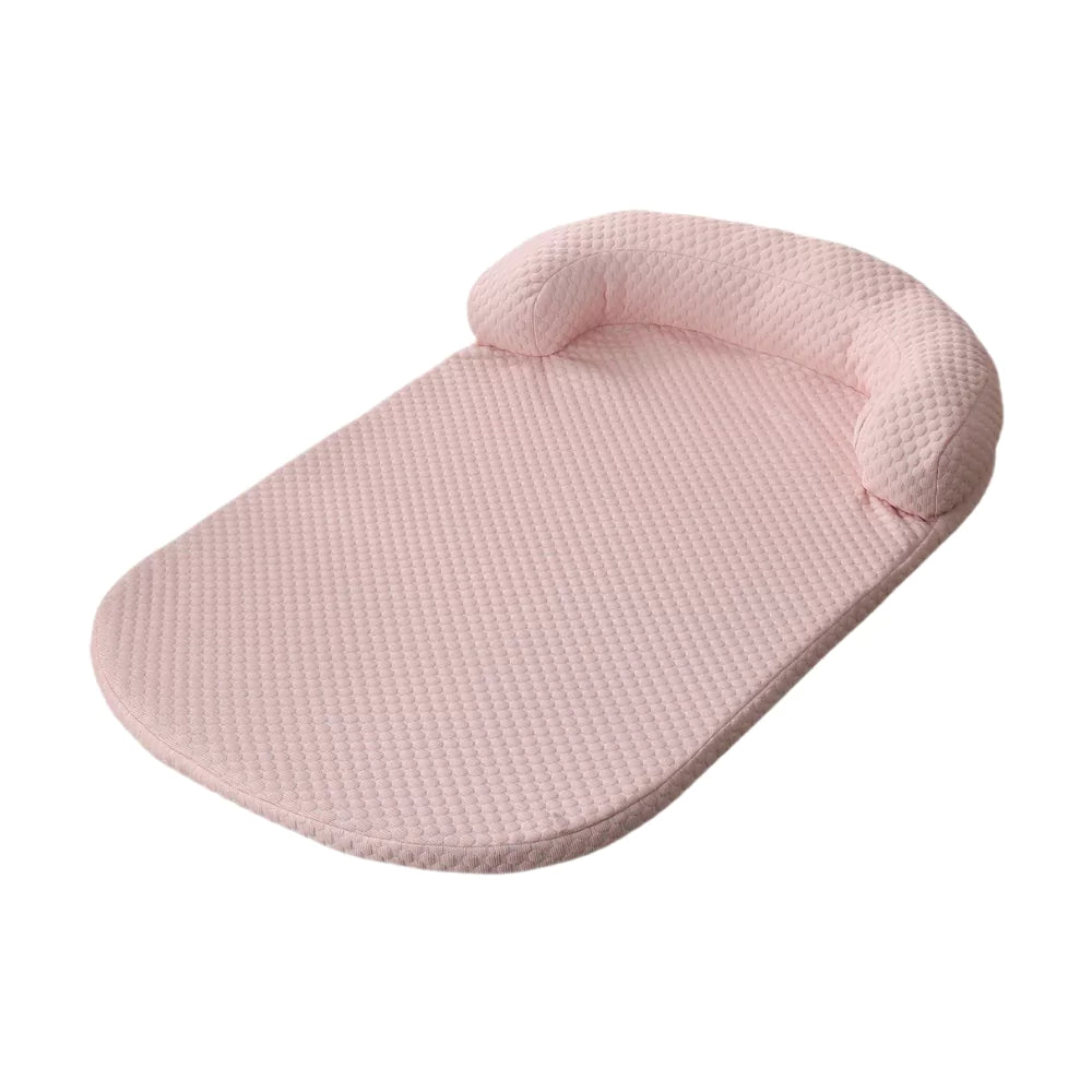 Pink Ice Silk Cooling Dog Bed Summer Canine Culture