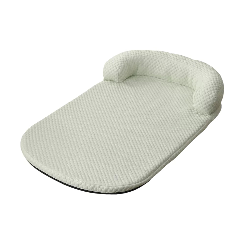 Green Ice Silk Cooling Dog Bed Summer Canine Culture