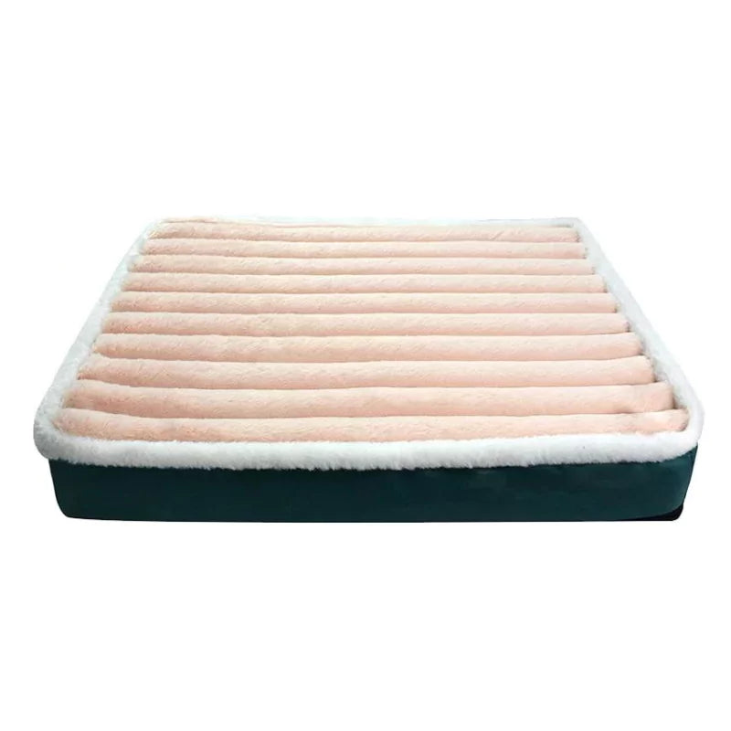 Pink Orthopaedic Dog Bed Ultra-Soft Washable Canine Culture