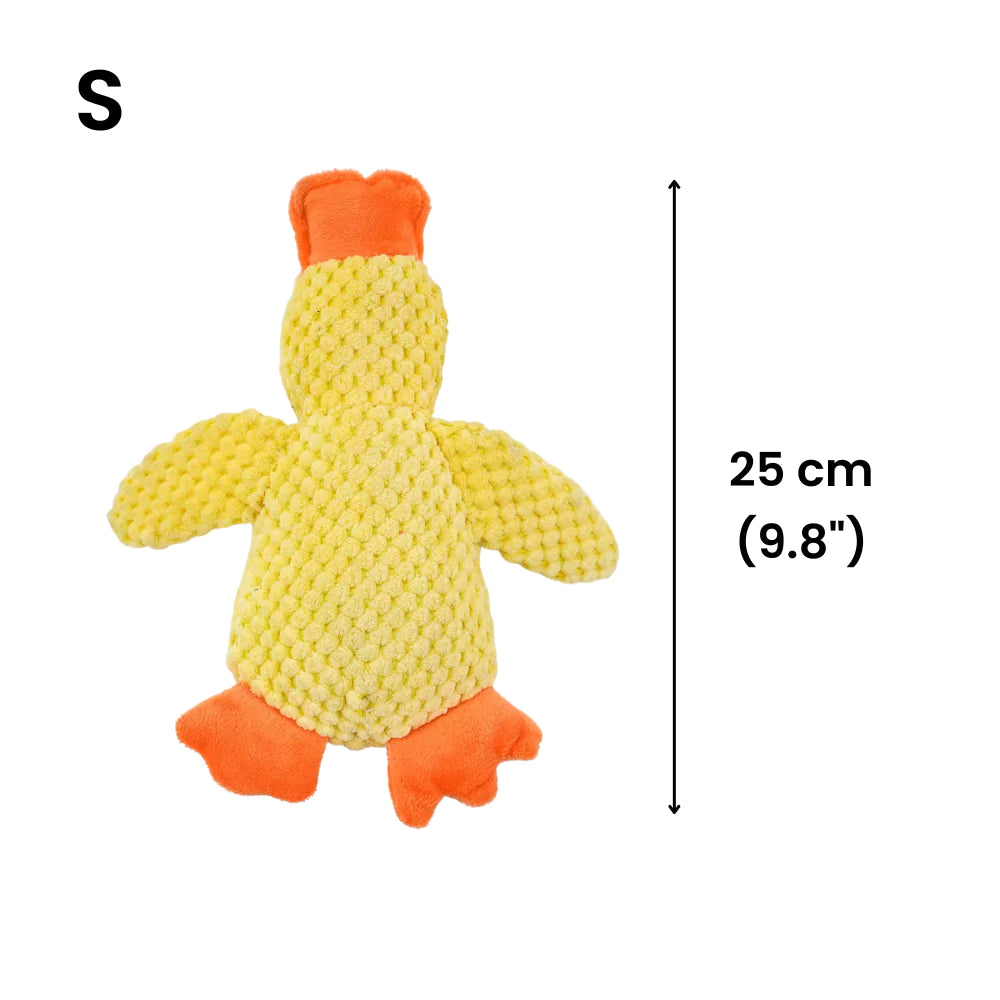 QUACKING DUCK STUFFED DOG TOY CANINE CULTURE