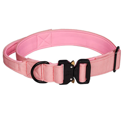 Light Pink Canine Dog Collar V2