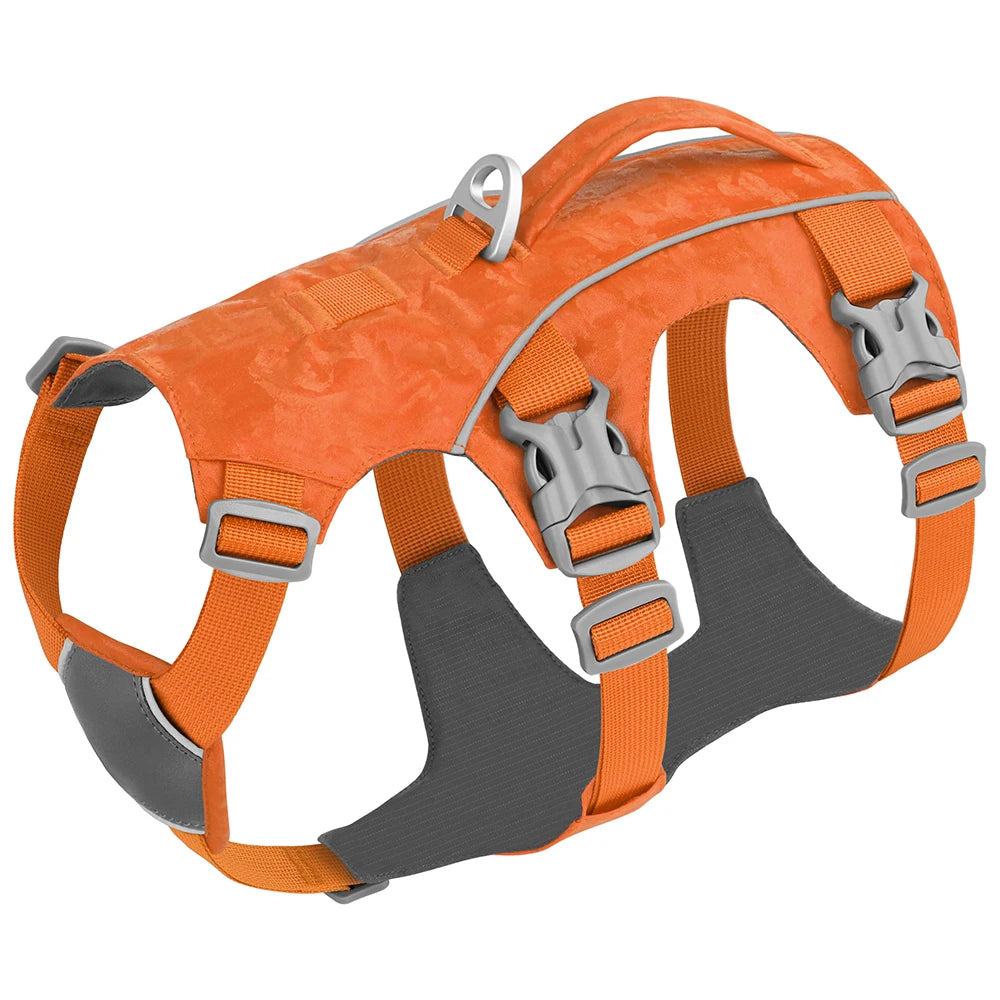 Sunburst Orange Adventure No Pull Dog Harness Y Shape Front Canine Culture