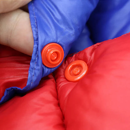 Crimson Red Reversible Dog Coat | Waterproof & Ultra-Padded